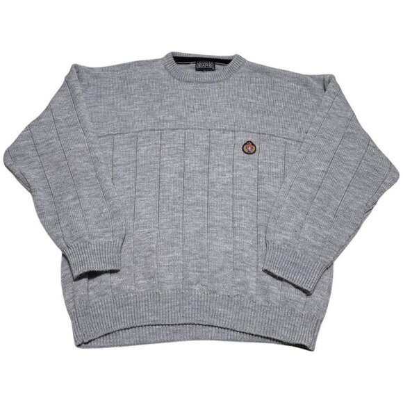 Sweater Graphix Gray Crest Emblem‎ Sweater Adult 2XL - Picture 1 of 5